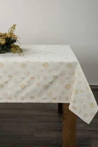 ArtFir Vianočný obrus FLASH 14 | krémová 135 x 180 cm