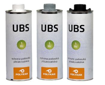 BKP POLYKAR UBS - Hmota na ochranu podvozkov automobilu - šedá 1 L