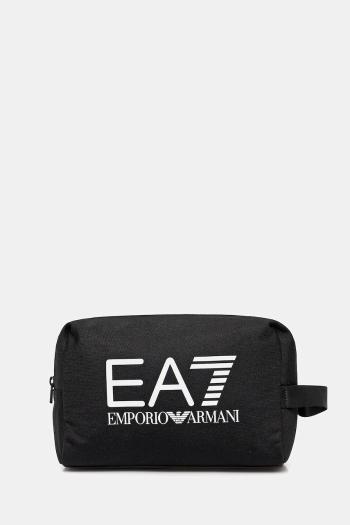 Kozmetická taška EA7 Emporio Armani čierna farba, AF19722.7X000074
