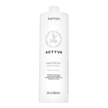 Kemon Actyva Equilibrio Shampoo čistiaci šampón pre rýchlo mastiace sa vlasy 1000 ml
