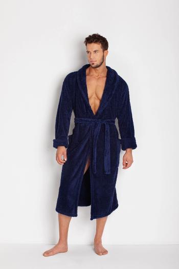 Pánsky župan 130 dark blue