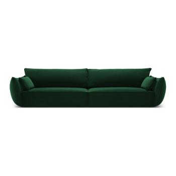 Sötétzöld bársony kanapé 248 cm Vanda – Mazzini Sofas