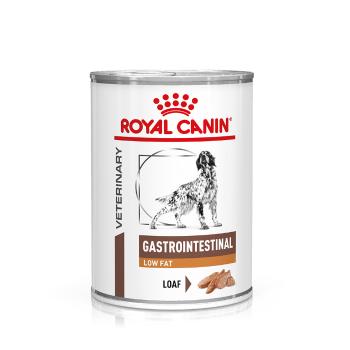 12x420 g Royal Canin Veterinary Gastro Intestinal Low Fat Loaf nedves kutyatáp