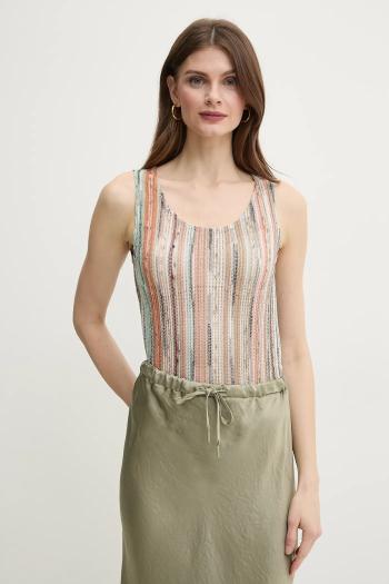 Top Missoni béžová farba, DS25SK0C.BR002H