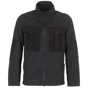 G-Star Raw  TYPE C UTILITY PM OVERSHIRT  Bundy Čierna