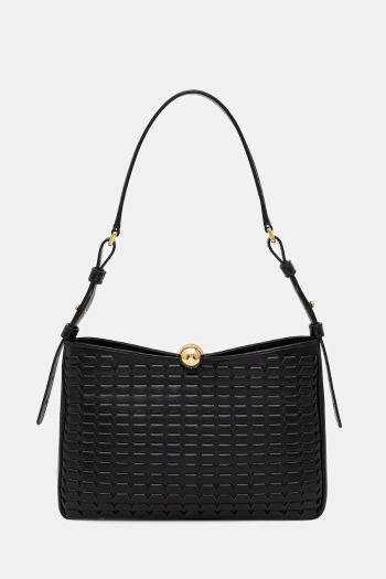 Kožená kabelka Furla čierna farba, WB01403.BX3977.O6000