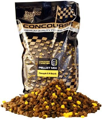 Benzar mix mikro pelety concourse twister pellet mix 2 a 4 mm 800 g - ananás s kyselinou maslovou