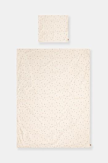 Detské obliečky s výplňou OYOY Konfetti Bedding béžová farba