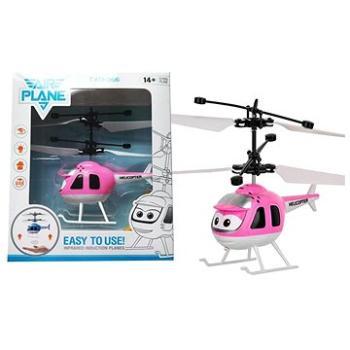 FM-Electrics Mini helikoptéra ružová ovládaná pohybom ruky a diaľkovým ovládačom (4260364281231)
