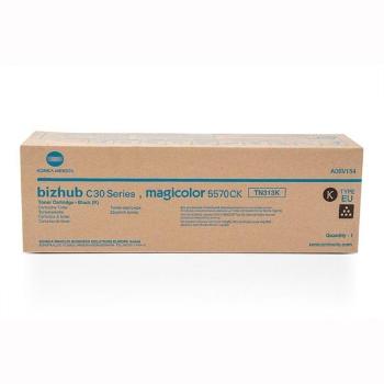 KONICA MINOLTA A06V154 K - originálny toner, čierny, 12000 strán