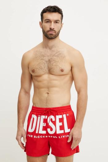 Plavkové šortky Diesel KEN-37-D-CORE BOXER-SHORTS červená farba, A16299.0NJAS