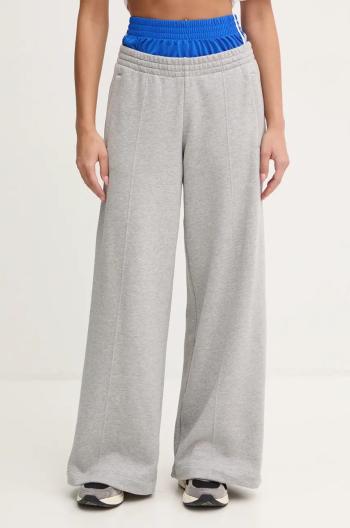 Bavlnené tepláky adidas Originals Ksenia SweatPant šedá farba, melanžové, IW5670