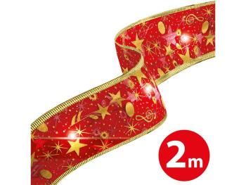 Stuha vianočná LED FAMILY 58933A 2m
