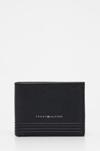 Kožená peňaženka Tommy Hilfiger pánska, tmavomodrá farba, AM0AM13258