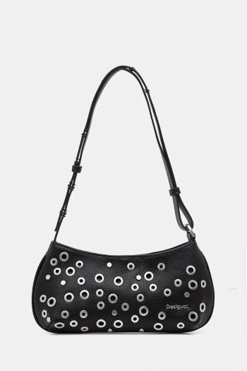 Kabelka Desigual REBEL ALSACIA BLACK čierna farba, 25SAXP70