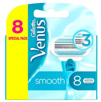 GILLETTE VENUS Smooth náhradné hlavice 8 ks