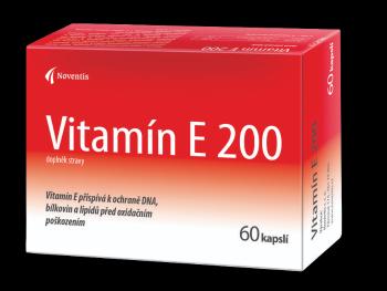 NOVENTIS Vitamín E 200 60 kapsúl