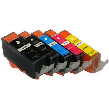 Canon CLI-526 Bk, C,M,Y + PGI-525Bk multipack kompatibilná cartridge