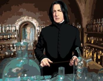 Zuty Maľovanie podľa čísel Severus Snape v triede elixírov (Harry Potter)