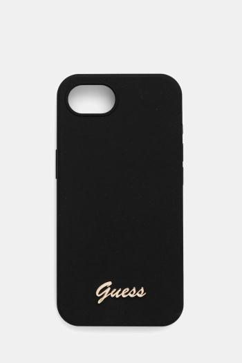 Puzdro na mobil Guess iPhone 16e čierna farba, GUHMPSE4SMBSLK