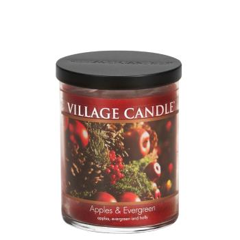 Village Candle Vonná sviečka Apples & Evergreen 396 g