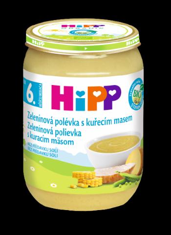 HIPP BIO Zeleninová polievka s kuracím mäsom 190 g