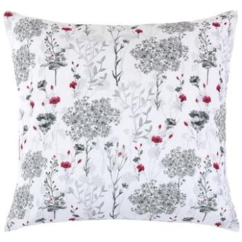 BELLATEX DITA polštářek 45 × 45cm 55/405 - šedé větvičky (9550)