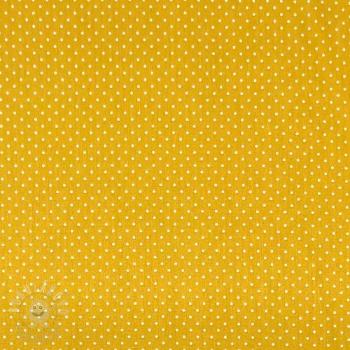 Pamutvászon Petit dots ochre