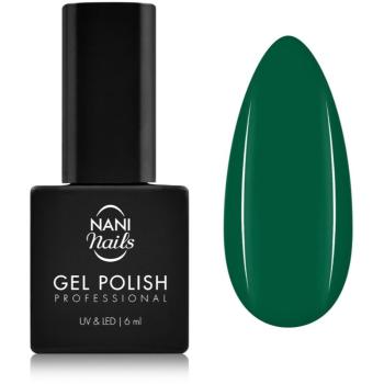 NaniNails NANI Professional gélový lak na nechty odtieň Emerald Green 6 ml