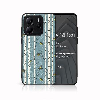 MY ART Kryt s vianočným dizajnom Xiaomi Redmi Note 14 5G BIRCH (072)