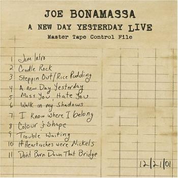 BONAMASSA, JOE - A NEW DAY YESTERDAY, CD