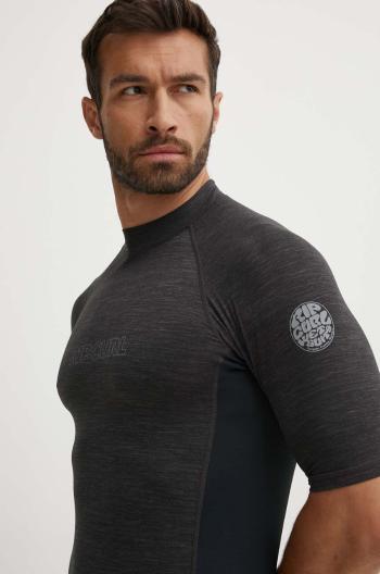 Plavecké tričko Rip Curl šedá farba