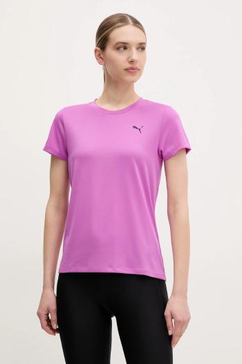 Tréningové tričko Puma Train All Day Essentials fialová farba, 527177