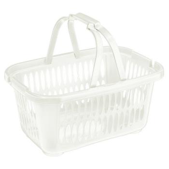 Tontarelli Coș de curățat COVER LINE cu mâner 19,4l, alb, alb