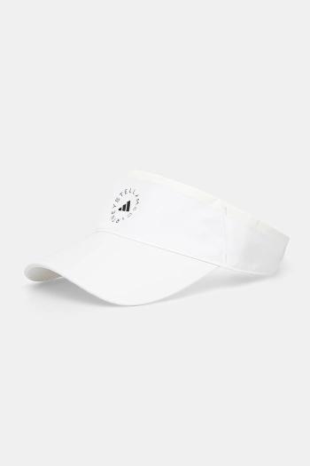 Šilt adidas by Stella McCartney biela farba, s potlačou, JJ1005