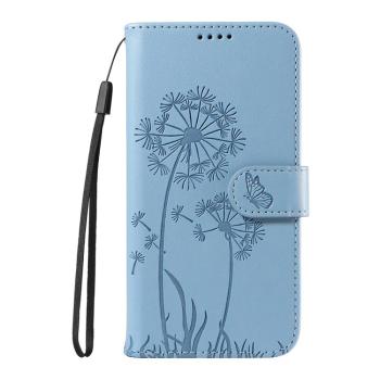 ART DANDELION Peňaženkové puzdro pre Honor 400 Lite 5G svetlomodré