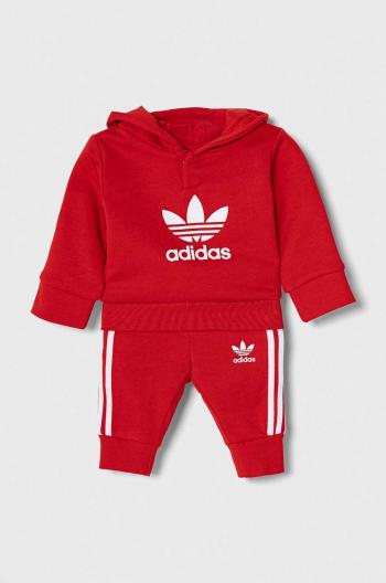 Komplet adidas Originals červená farba