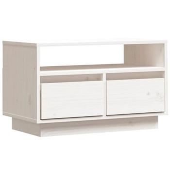 SHUMEE biely 60 × 35 × 37 cm masívne borovicové drevo (813426)