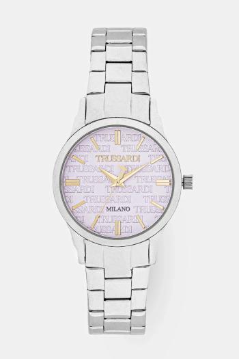 Hodinky Trussardi T-BENT dámske, strieborná farba, R2453141508