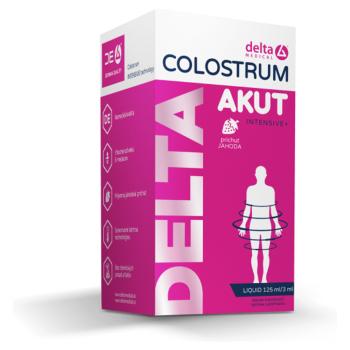 DELTA MEDICAL Colostrum akút intensive sirup jahoda 125 ml