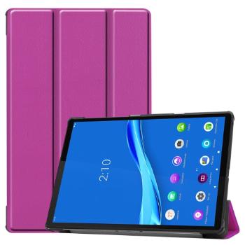 LEATHER Puzdro Lenovo Tab M10 Plus (TB-X606F / TB-X606L / ZA5T0081CZ / ZA5V0206CZ) fialové