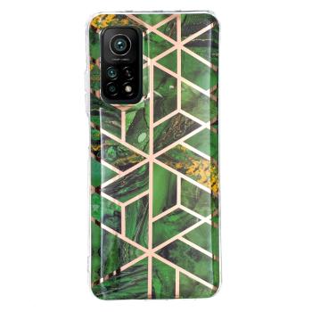 GEOMETRIC ART Kryt Xiaomi Mi 10T / Mi 10T Pro  DARK GREEN