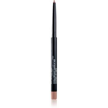 MAYBELLINE NEW YORK Color Sensational Shaping Lip Liner ceruzka na pery so strúhatkom odtieň 10 Nude Whisper 1.2 g