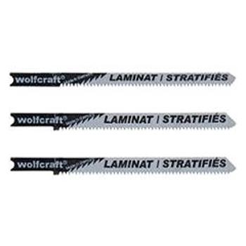 WOLFCRAFT - Plátok pílový HCS 75 mm, laminát a parkety, súprava 3 ks (4006885267404)