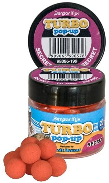 Benzar mix turbo pop up nástraha 20 ks 10 mm - čučoriedka
