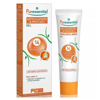 PURESSENTIEL Gél na boľavé svaly a kĺby 14 esenciálnych olejov 60 ml