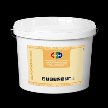 HELIOS COLOR Silikónová biela omietka 25 kg škrabaná 2mm