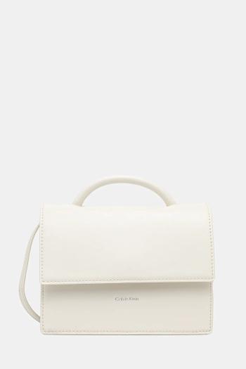 Kabelka Calvin Klein béžová farba, K60K613162