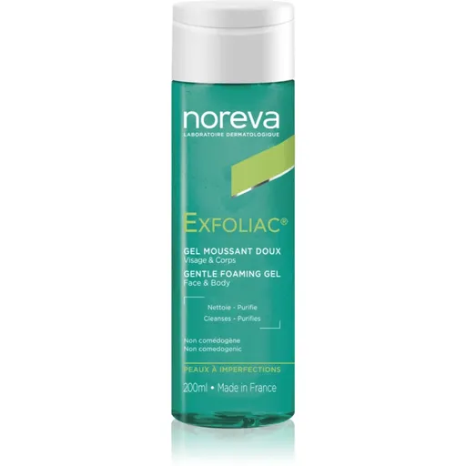 Noreva Exfoliac Gentle Foaming Gel jemný penivý gél pre problematickú pleť 200 ml