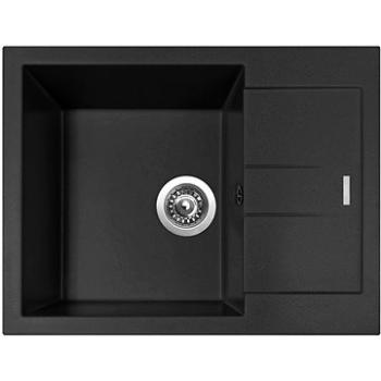 SINKS AMANDA 650 Pureblack + VITALIA (AM65026VICL)
